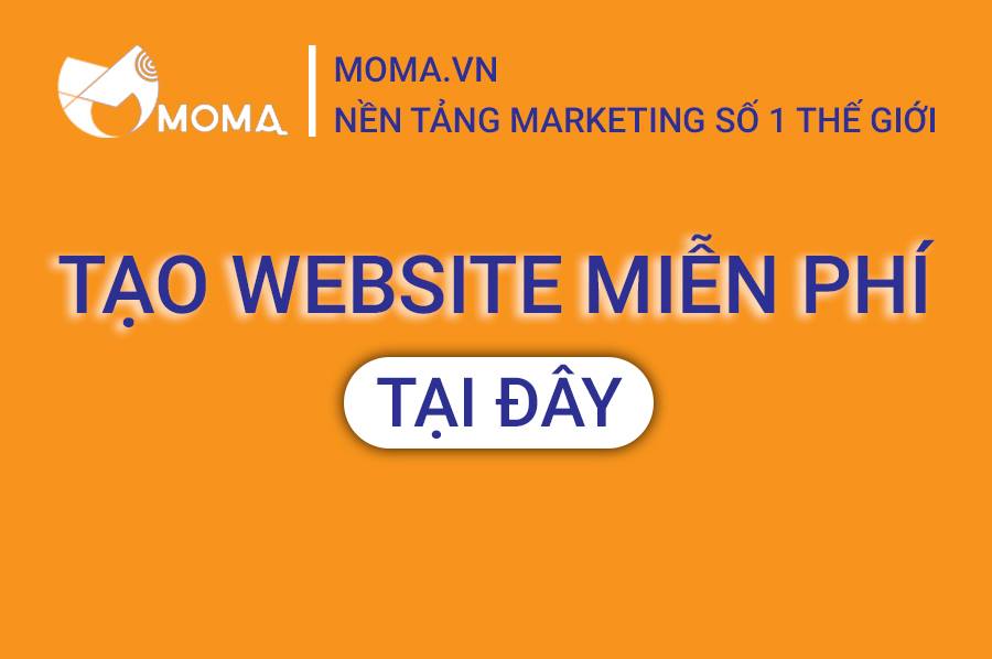 Thiết kế website miễn phí moma.vn